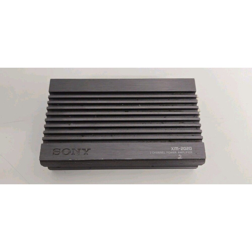 Sony XM-2020 2-Channel Stereo Power Amplifier **UNTESTED FOR PARTS OR REPAIR**